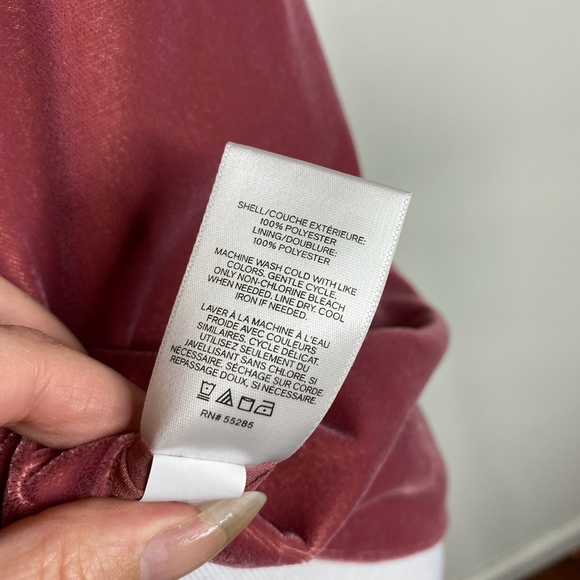 NWT Express Velvet Camisole Sz. S Pink - Picture 10 of 11